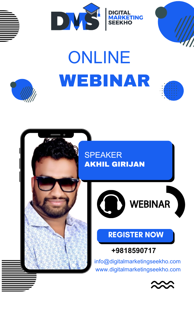 Online Digital marketing Webinar